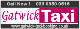 Taxi to Gatwick Airport