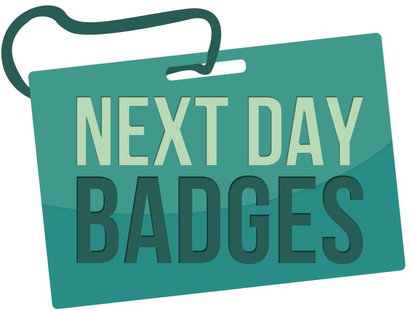 Next Day Badges