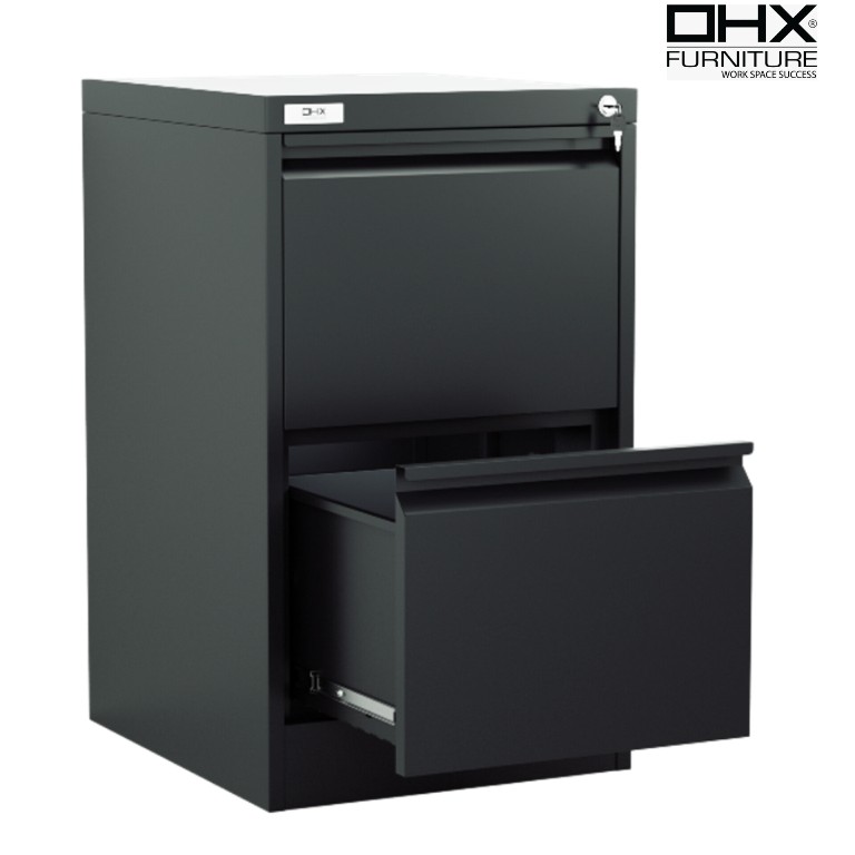 2 Drawer Filing Cabinet Black, 2 Drawer Filing Cabinet with Lock Black, 2 Filing Cabinet Black (2).jpg