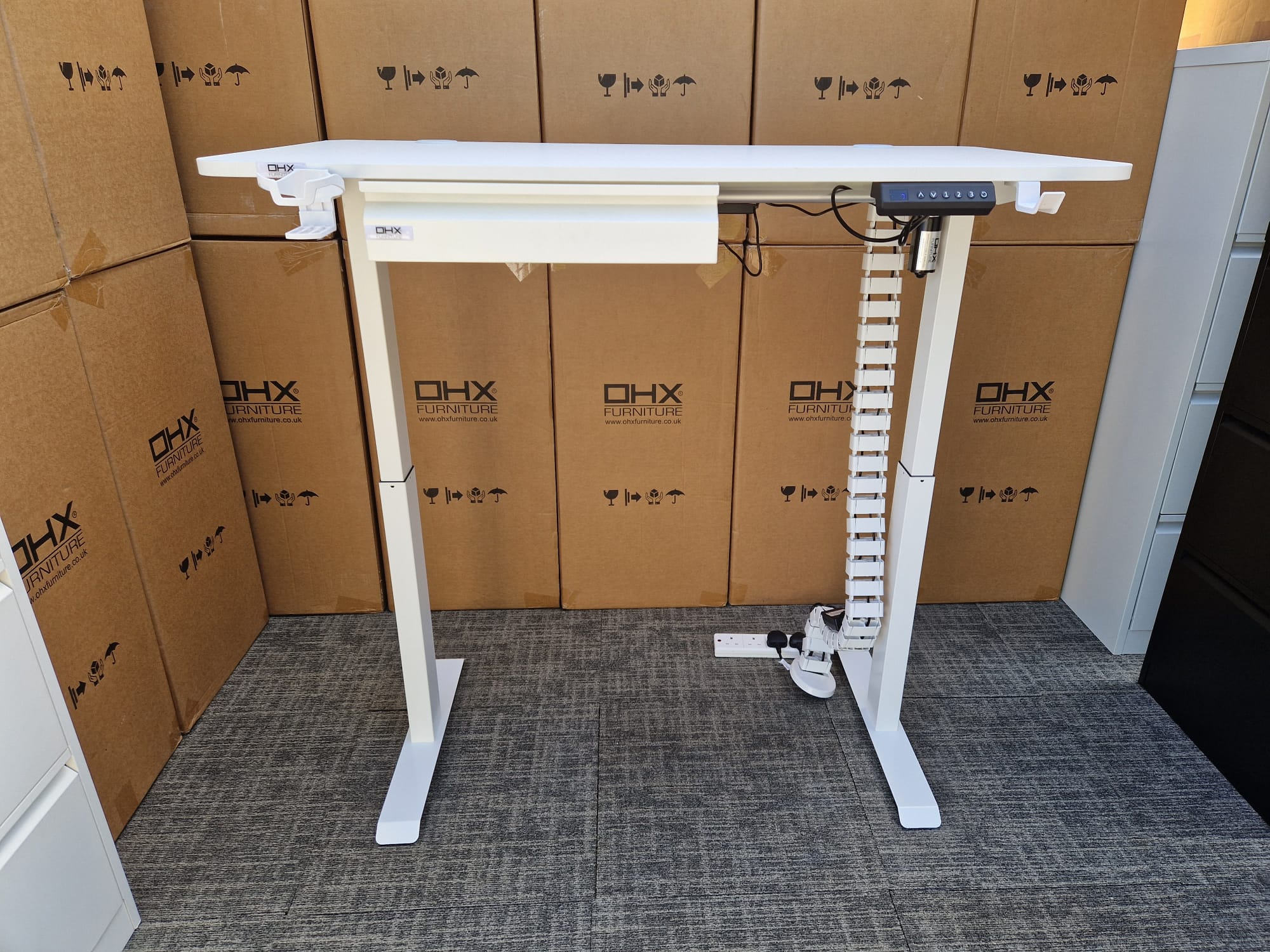Electric Standing Desk, Sit Stand Desk, Stand Desk, Stand Desk with Drawer (7).jpeg